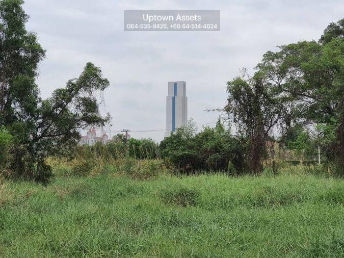 รูป (UA005)ขายที่ดิน 2 ไร่ ซอยเอแบค หมู่บ้านบางนา การ์เด้นท์ 10 - รูปที่ 4/13