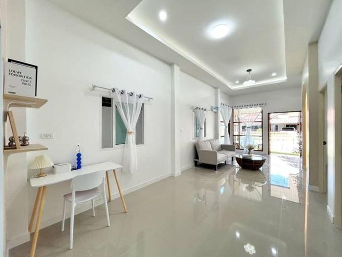 รูป ขายบ้านเดี่ยวมือสอง รีโนเวทใหม่ หมู่บ้านในฝัน7  เครือสหพัฒน์  ศรีราชา ชลบุรี  - รูปที่ 11/19