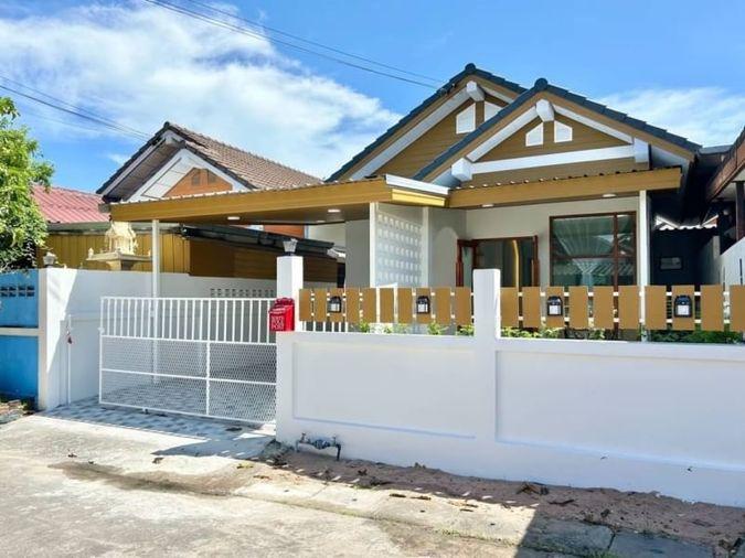 รูป ขายบ้านเดี่ยวมือสอง รีโนเวทใหม่ หมู่บ้านในฝัน7  เครือสหพัฒน์  ศรีราชา ชลบุรี  - รูปที่ 18/19