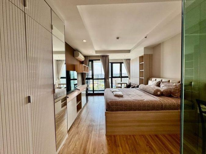 รูป ให้เช่าลัดดาพลัส คอนโด ชั้นสูง ห้องสวย ทำเลดี อยู่ใจกลางเมืองศรีราชา  - รูปที่ 6/12