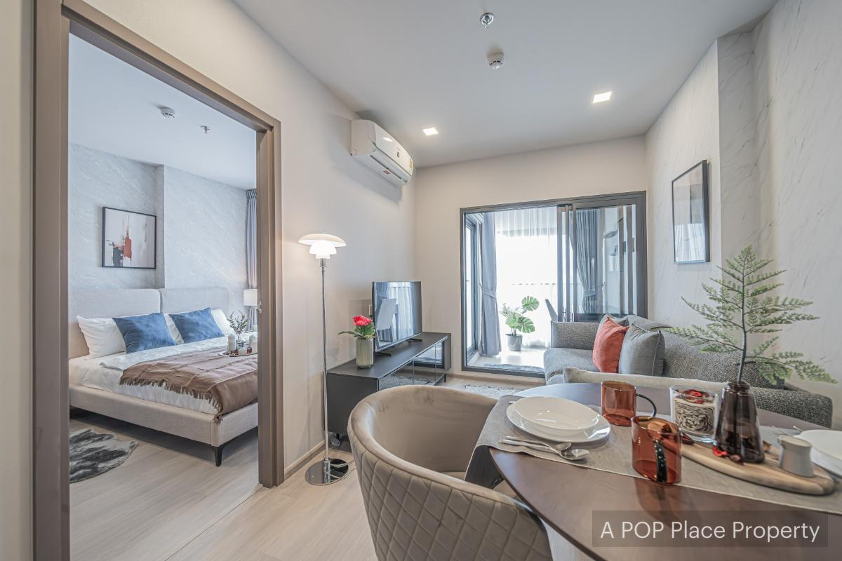 รูป Life Phahon-Ladprao ไลฟ์ พหล ลาดพร้าว ให้เช่า 1 นอน 1 น้ำเพียง 22,000 บาท 35 ตรม ห้องใหม่ Line : @apopplace - รูปที่ 1/19
