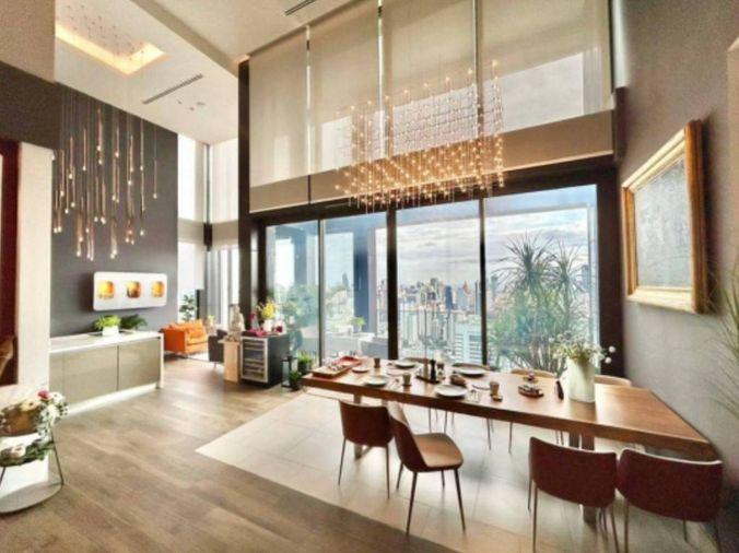 รูป  Condo for rent  : The Esse at Singha Complex ( BTS Asoke )MK-02  line @livingbkk - รูปที่ 1/18
