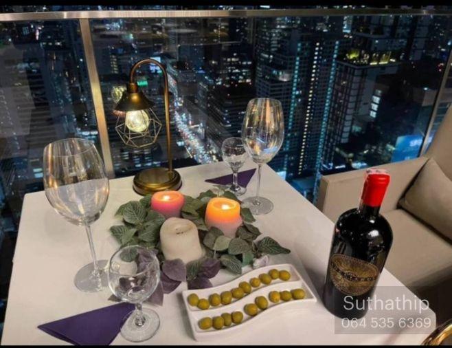 รูป Condo for rent : The Esse at Singha Complex ( BTS Asoke )MK-02 line @livingbkk - รูปที่ 7/18