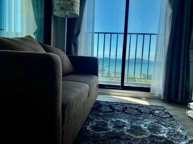 picture Condo for sale, Knightsbridge The Ocean Sriracha, beautiful room, high floor, decorated, move in Ready - 4/12