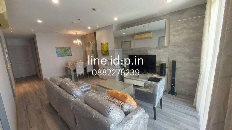picture Big room well-separated kitchen 2 bedrooms For rent The Master centrium asoke-sukhumvit - 1/11