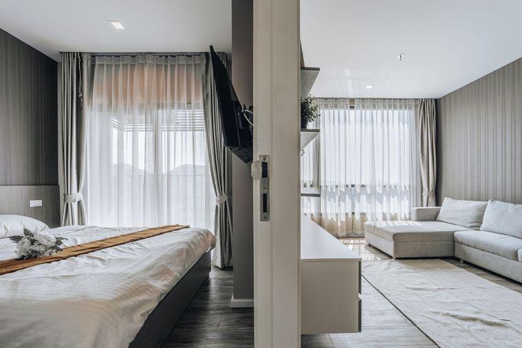 รูป For Rent : KngihtsBridge 2 bed 2 Bath วิวภูเขา ชั้น 20 - ใกล้ห้างเซ็นทรัลศรีราชา - รูปที่ 9/21