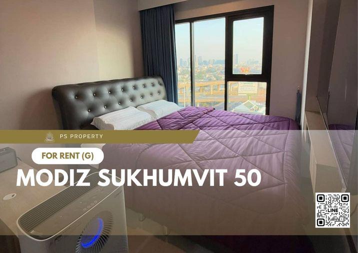 รูป ให้เช่า 🔥 MODIZ Sukhumvit 50 🔥 ห้องตกแต่งสวยครบ พร้อมเฟอร์นิเจอร์ เครื่องใช้ไฟฟ้าครบ ใกล้ BTS อ่อนนุช - รูปที่ 1/9