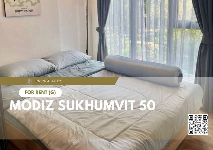 รูป ให้เช่า ✨ MODIZ Sukhumvit 50 ✨ เฟอร์นิเจอร์ เครื่องใช้ไฟฟ้าครบ ใกล้ BTS อ่อนนุช - รูปที่ 1/11