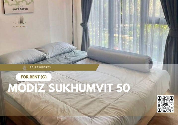 รูป ให้เช่า ✨ MODIZ Sukhumvit 50 ✨ เฟอร์นิเจอร์ เครื่องใช้ไฟฟ้าครบ ใกล้ BTS อ่อนนุช - รูปที่ 1/11