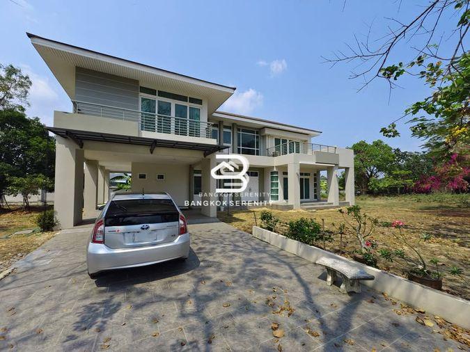 รูป ให้เช่าบ้านเดี่ยวเลควูดบางนากม.18 - รูปที่ 1/23
