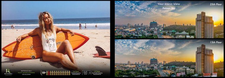 รูป ชีวิตที่หรูหราใกล้ทะเล รอคุณอยู่ จองคอนโดสุดหรู The Riviera California กับเรา รับแคชแบคสูงสุด 100,000 บาท - รูปที่ 15/32