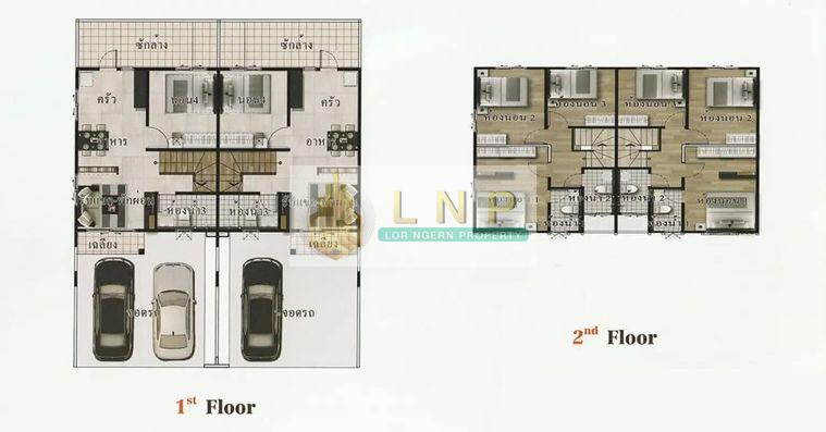 รูป LNP-H316 ขายบ้าน I Leaf Town 2 Pracha Uthit 90 (ไอลีฟ ทาวน์ 2 ประชาอุทิศ 90) - รูปที่ 10/10