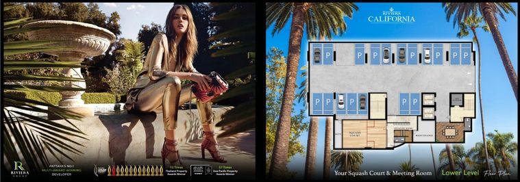 รูป ชีวิตที่หรูหราใกล้ทะเล รอคุณอยู่ จองคอนโดสุดหรู The Riviera California กับเรา รับแคชแบคสูงสุด 100,000 บาท - รูปที่ 17/32