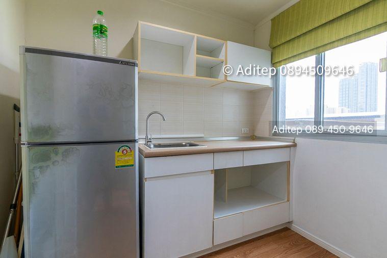 รูป ขายคอนโดล้านต้นๆ Lumpini Mega City Bangna 1 ห้องนอน 26 ตร.ม. ตึก B ห้อง RARE ITEM ไม่มีผนังติดกับห้องอื่นเลย! ความเป็นส่วนตัว 100% - รูปที่ 13/17