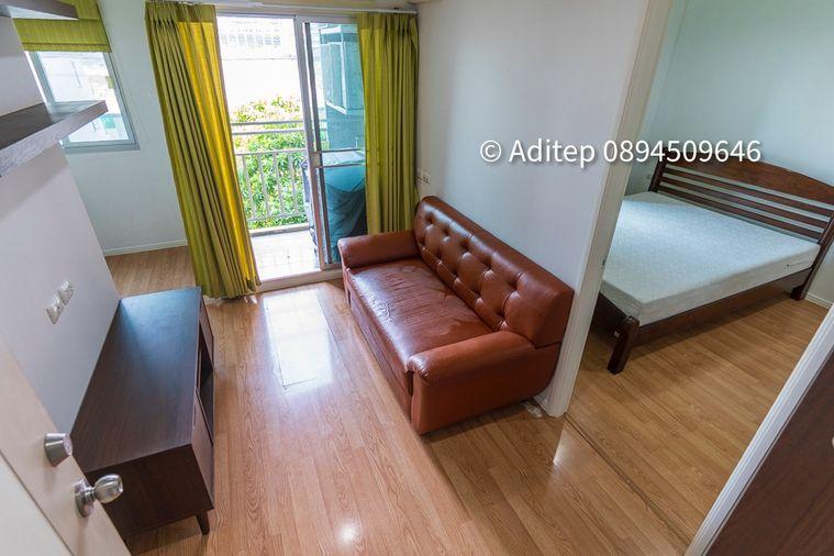 รูป ขายคอนโดล้านต้นๆ Lumpini Mega City Bangna 1 ห้องนอน 26 ตร.ม. ตึก B ห้อง RARE ITEM ไม่มีผนังติดกับห้องอื่นเลย! ความเป็นส่วนตัว 100% - รูปที่ 1/17