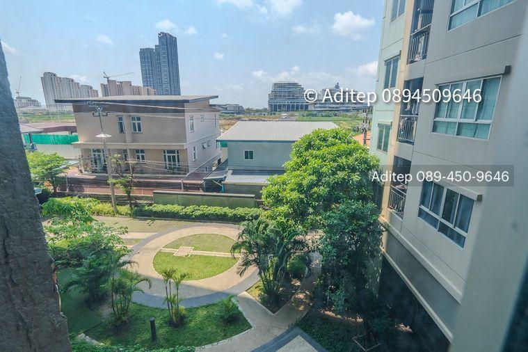 รูป ขายคอนโดล้านต้นๆ Lumpini Mega City Bangna 1 ห้องนอน 26 ตร.ม. ตึก B ห้อง RARE ITEM ไม่มีผนังติดกับห้องอื่นเลย! ความเป็นส่วนตัว 100% - รูปที่ 15/17