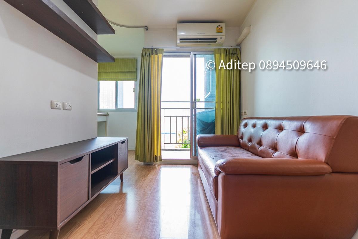 รูป ขายคอนโดล้านต้นๆ Lumpini Mega City Bangna 1 ห้องนอน 26 ตร.ม. ตึก B ห้อง RARE ITEM ไม่มีผนังติดกับห้องอื่นเลย! ความเป็นส่วนตัว 100% - รูปที่ 3/17