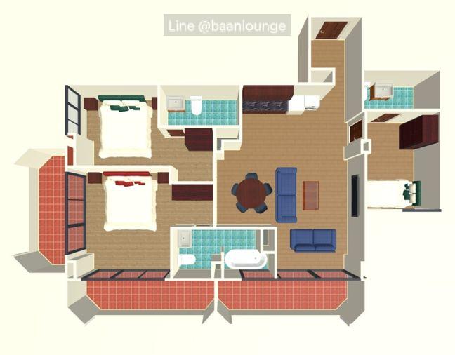 รูป คอนโด ให้เช่า PSJ Penthouse (พีเอสเจ เพนท์เฮ้าส์)1-4th - รูปที่ 17/18