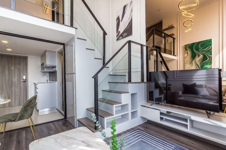 picture G8443💛中国客户，请加微信。(在联系方式的旁边)For rent KnightsBridge Space Ratchayothin 🅻🅸🅽🅴❤️💜@condopremium💜❤️Ready to move in ⬛🟨 📞 065 695 3645🟨⬛ - 9/20