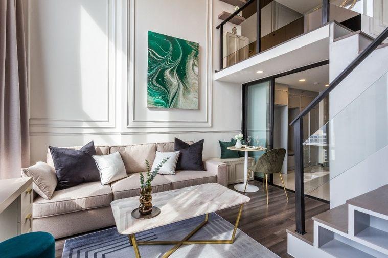 picture G8443💛中国客户，请加微信。(在联系方式的旁边)For rent KnightsBridge Space Ratchayothin 🅻🅸🅽🅴❤️💜@condopremium💜❤️Ready to move in ⬛🟨 📞 065 695 3645🟨⬛ - 12/20