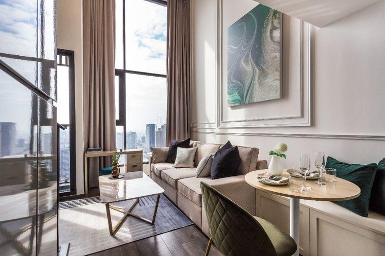 picture G8443💛中国客户，请加微信。(在联系方式的旁边)For rent KnightsBridge Space Ratchayothin 🅻🅸🅽🅴❤️💜@condopremium💜❤️Ready to move in ⬛🟨 📞 065 695 3645🟨⬛ - 10/20