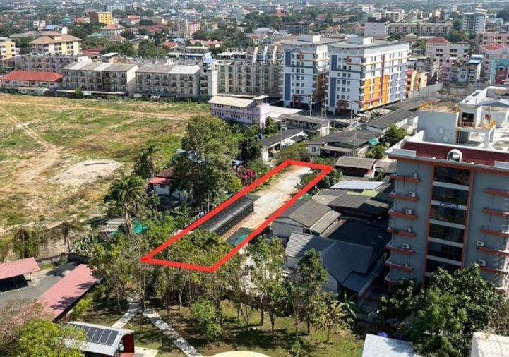 picture Land for sale in Bangsaen, beautiful plot, city center, next to Burapha University - 1/3