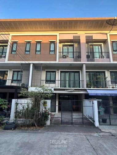 รูป ให้เช่าบ้านทาวน์โฮม 3 ชั้น เดอะโมสท์สามวา - มีนบุรี เลี้ยงสัตว์ได้ - รูปที่ 1/5
