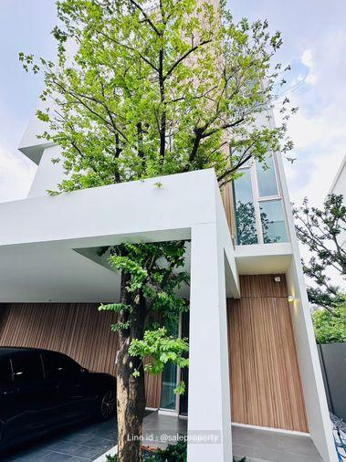 รูป VIVE RAMA 9 บนถนนกรุงเทพกรีฑา บ้านเดี่ยว 3 ชั้น ดีไซน์ใหม่สไตล์ Modern Japanese - รูปที่ 2/23