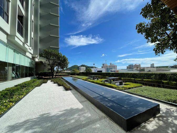 picture For rent: Keen condo: 1 Bed 41 sq m, 33rd floor (sea view): opposite Robinson, on Sukhumvit Road - 2/14