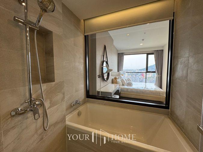 รูป ราคาพิเศษ ให้เช่า : Keen condo : 2Bed 2 Bath 63 ตรม ชั้น 12 (วิวทะเล) : ตรงข้ามโรบินสัน ติดถนนสุขุมวิท - รูปที่ 14/14