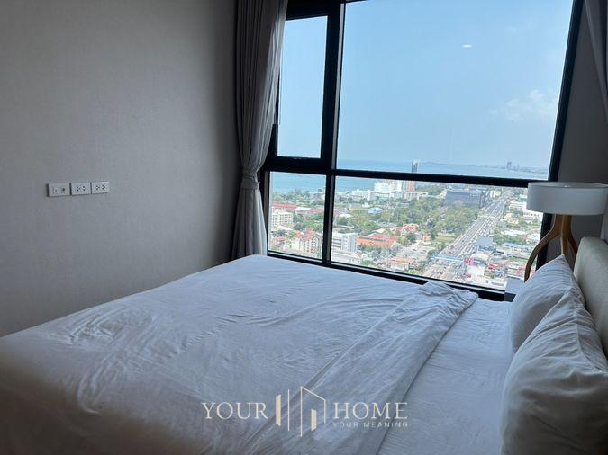 picture For rent: Keen condo: 1 Bed 41 sq m, 33rd floor (sea view): opposite Robinson, on Sukhumvit Road - 12/14