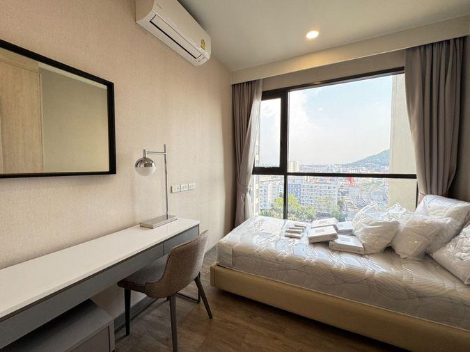 รูป ราคาพิเศษ ให้เช่า : Keen condo : 2Bed 2 Bath 63 ตรม ชั้น 12 (วิวทะเล) : ตรงข้ามโรบินสัน ติดถนนสุขุมวิท - รูปที่ 9/14