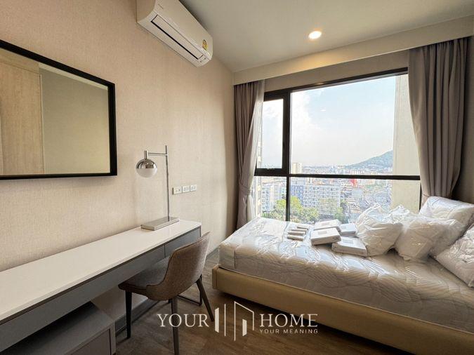 รูป ราคาพิเศษ ให้เช่า : Keen condo : 2Bed 2 Bath 63 ตรม ชั้น 12 (วิวทะเล) : ตรงข้ามโรบินสัน ติดถนนสุขุมวิท - รูปที่ 9/14