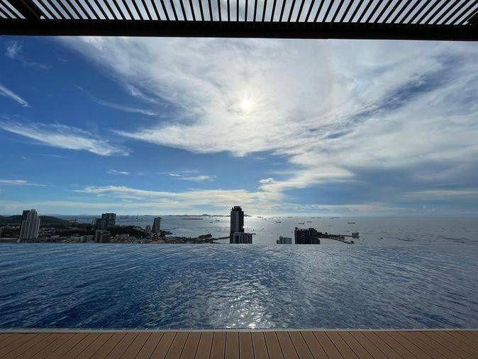 picture For rent: Keen condo: 1 Bed 41 sq m, 33rd floor (sea view): opposite Robinson, on Sukhumvit Road - 4/14