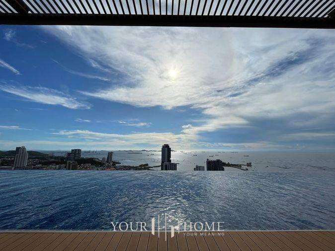 picture For rent: Keen condo: 1 Bed 41 sq m, 33rd floor (sea view): opposite Robinson, on Sukhumvit Road - 4/14
