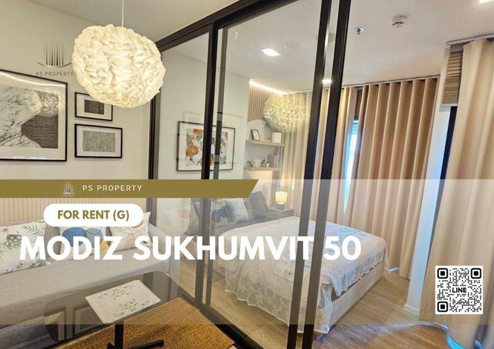 รูป ให้เช่า 🔥 MODIZ Sukhumvit 50 🔥 เฟอร์นิเจอร์ เครื่องใช้ไฟฟ้าครบ ใกล้ BTS อ่อนนุช - รูปที่ 1/11