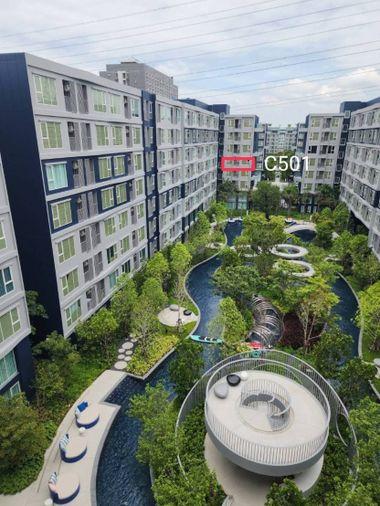picture ✅️ For sell, Kave Island, 1 bed plus, (2 bedrooms) 38 sqm, 5th floor , C building, long pool view : caribbian zone - 2/22