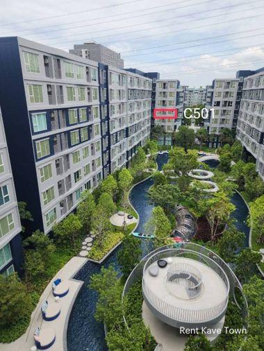 picture ✅️ For sell, Kave Island, 1 bed plus, (2 bedrooms) 38 sqm, 5th floor , C building, long pool view : caribbian zone - 2/22