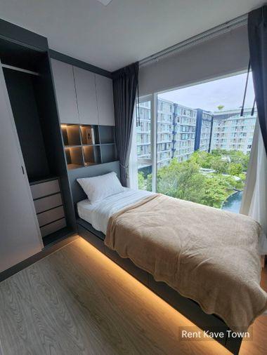 picture ✅️ For sell, Kave Island, 1 bed plus, (2 bedrooms) 38 sqm, 5th floor , C building, long pool view : caribbian zone - 12/22