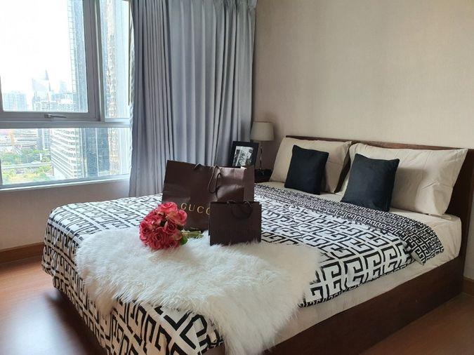 picture G8476💛中国客户，请加微信。(在联系方式的旁边)For rent Belle Grand Rama 9 🅻🅸🅽🅴❤️💜@condopremium💜❤️Ready to move in ⬛🟨 📞 065 695 3645🟨⬛ - 1/10