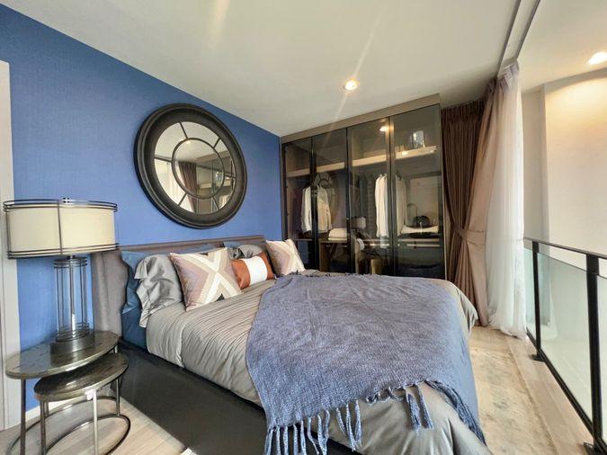 รูป ขายด่วน 1ห้องนอน duplex เพดานสูงโปร่ง วิวสวยห้องกว้าง Ideo Mobi Sukhumvit Eastpoint - รูปที่ 7/15