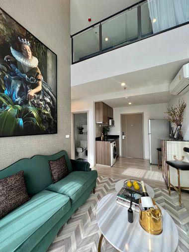 รูป ขายด่วน 1ห้องนอน duplex เพดานสูงโปร่ง วิวสวยห้องกว้าง Ideo Mobi Sukhumvit Eastpoint - รูปที่ 1/15