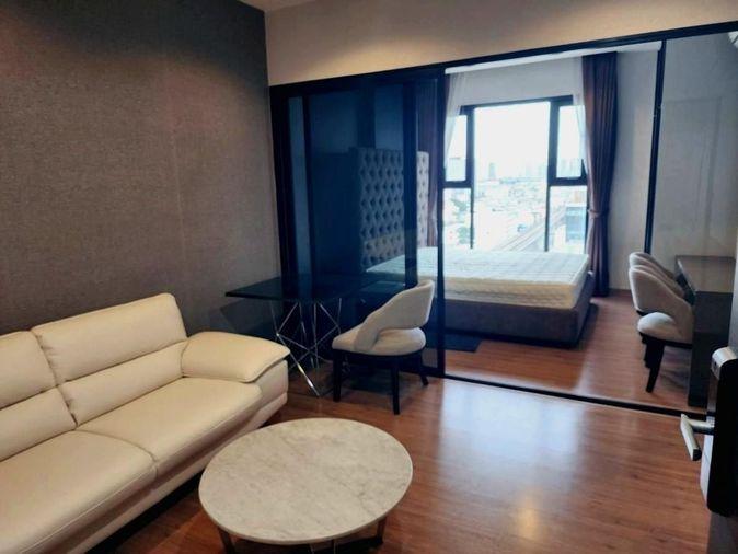 picture G8502🚨中国客户，请加微信。(在联系方式的旁边)For rent Chewathai Residence Bang Pho 🅻🅸🅽🅴❤️💜@condopremium💜❤️Ready to move in ⬛🟨 📞 065 695 3645🟨⬛ - 1/7