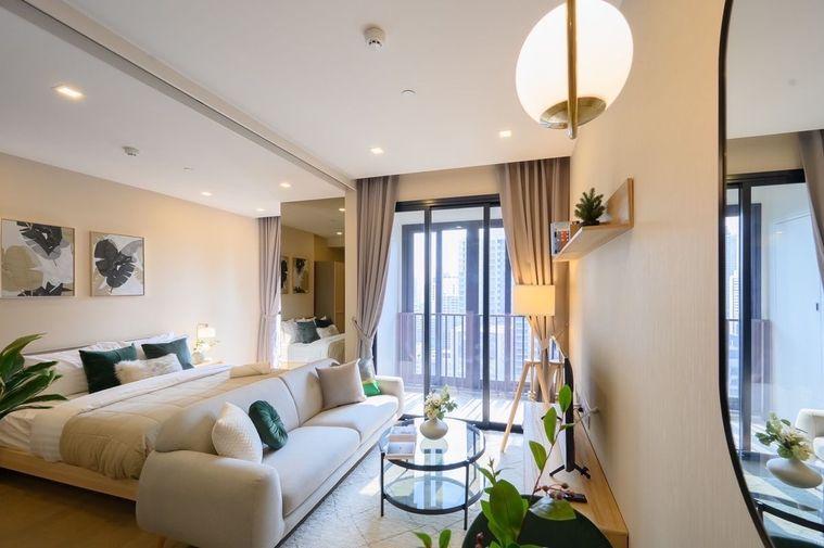 picture G8497💛中国客户，请加微信。(在联系方式的旁边)For rent Ashton Asoke 🅻🅸🅽🅴❤️💜@condopremium💜❤️Ready to move in ⬛🟨 📞 065 695 3645🟨⬛ - 1/6
