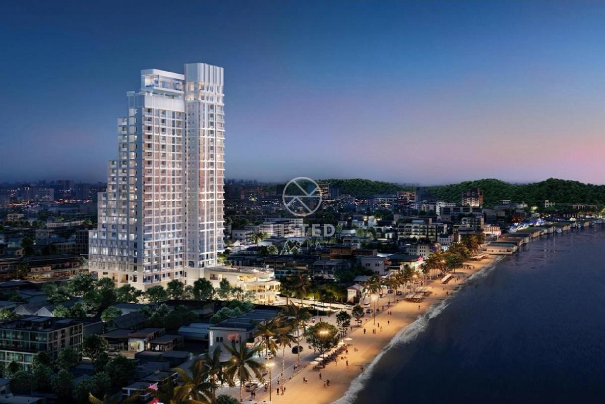 รูป Presale 1 ห้องนอน ที่คอนโด พีทีวาย เรสซิเดนซ์ สาย 1 เลียบชายหาด(Sold) - รูปที่ 1/13