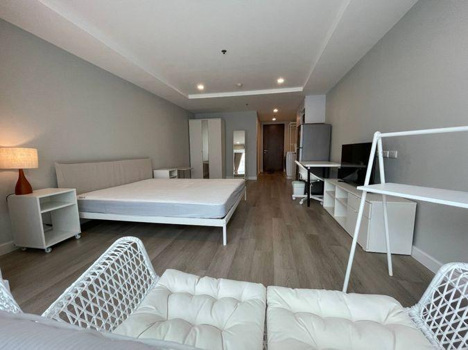 รูป The Trendy Condominium (เดอะ เทรนดี้ คอนโดมิเนียม)   ขนาด36 ตรม  ช้น 5-10 สตูดิโอ 1ห้องน้ำ - รูปที่ 1/9