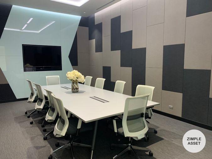 picture Service office space for rent on 66 Tower building in Phra Khanong area, near BTS Udomsuk. Complete facilities and office equipment. - 12/16