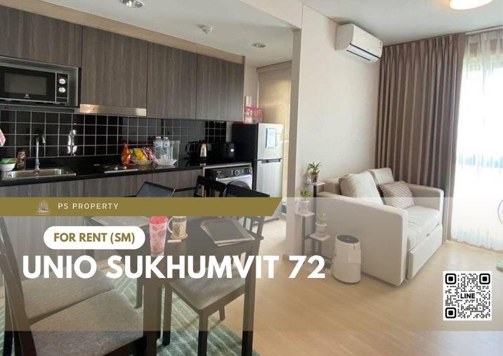 รูป ให้เช่า 🔥 UNiO Sukhumvit 72 🔥 2 ห้องนอน เฟอร์นิเจอร์ และ เครื่องใช้ไฟฟ้าครบ (Low Rise) ใกล้ BTS แบริ่ง - รูปที่ 1/3