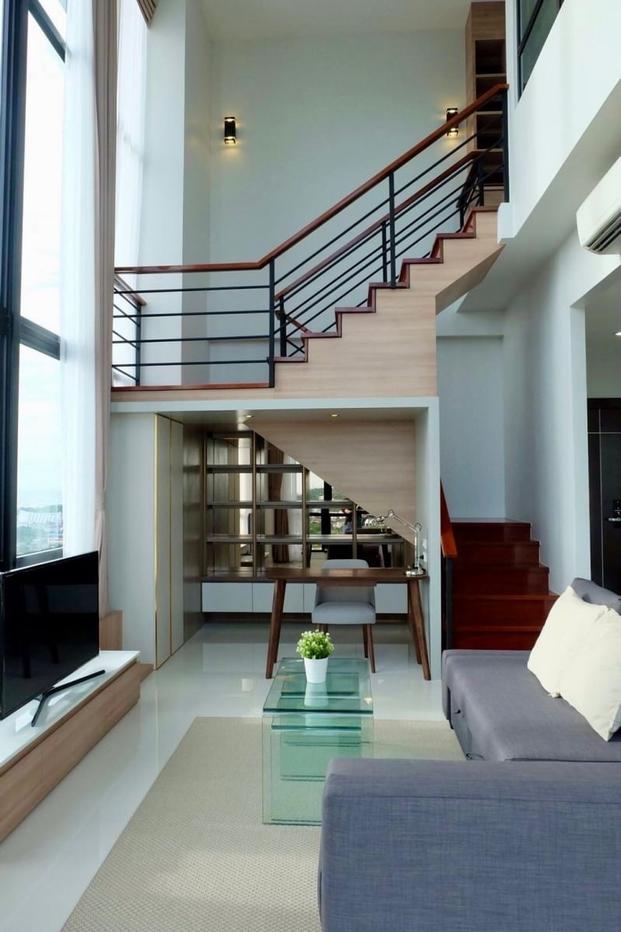 รูป ให้เช่าเดอะสกาย คอนโด ศรีราชา เพนเฮาส์ ห้องสวย ชั้นสูง วิวทะเล  - รูปที่ 9/12