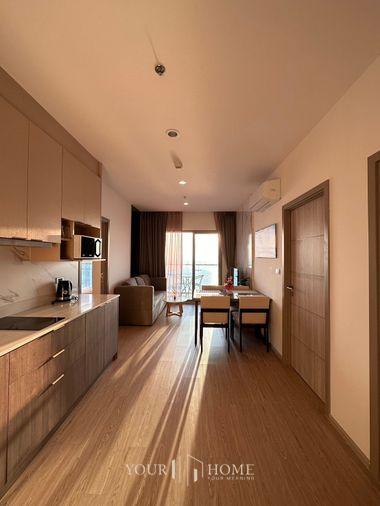 picture For rent: The Symphony, private beach condo: 2 bed 2 bath, 18th floor, area 78 sq m, panoramic sea view - 24/24